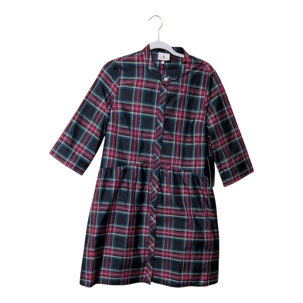 NWT Tuckernuck Highland Tartan Royal Dress Size Small plaid Holiday Photos